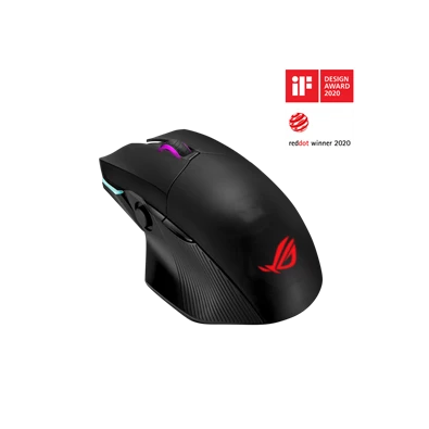 ASUS ROG Chakram vezeték nélküli fekete gamer egér