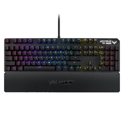 ASUS TUF GAMING K3 HUN RGB mechanikus gamer billentyűzet