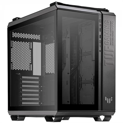 ASUS TUF Gaming GT502 fekete (táp nélküli) ablakos ATX ház