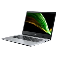Acer Aspire 1 A114-33-C0ZR, 14.0"FHD, Intel Celeron N4500, 4GB, 128GB, Int. VGA, Win11S, ezüst laptop