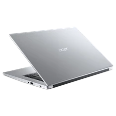 Acer Aspire 1 A114-33-C0ZR, 14.0"FHD, Intel Celeron N4500, 4GB, 128GB, Int. VGA, Win11S, ezüst laptop