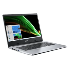 Acer Aspire A314-35-C5JM laptop (14"FHD/Intel Celeron N4500/Int.VGA/4GB RAM/256GB) - ezüst