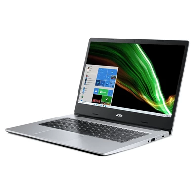 Acer Aspire A314-35-C5JM laptop (14"FHD/Intel Celeron N4500/Int.VGA/4GB RAM/256GB) - ezüst