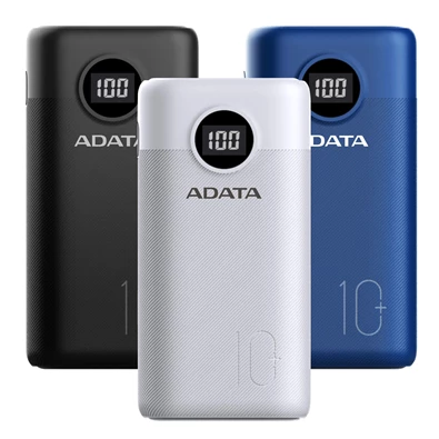 Adata AP20000QCD-DGT-CBK 20000mAh fekete power bank