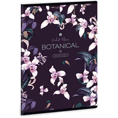 Ars Una Botanic Orchid A5 extra kapcsos sima füzet