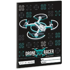 Ars Una Drone Racer 5131 A5 27-32 kockás füzet