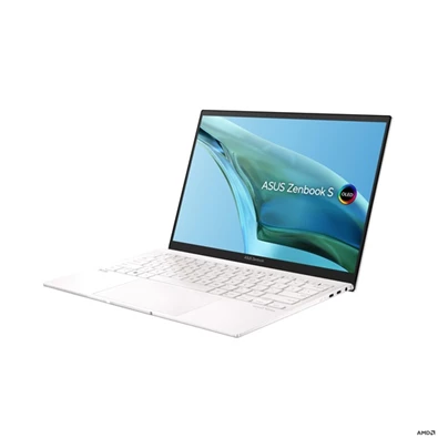 Asus Zenbook S UM5302TA-LV559W laptop (13,3"WQ+/AMD Ryzen 5-6600U/Int.VGA/16GB RAM/512GB/Win11) - fehér