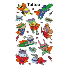 Avery 56941 1 ív szuperhősök tetoválás matrica
