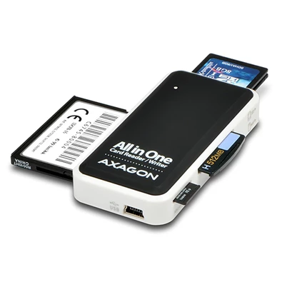 Axagon CRE-X1 USB 2.0 SD/microSD/MS/CF/XD kártyaolvasó