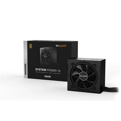 Be Quiet! SYSTEM POWER 10 (80+ Gold) 850W fekete tápegység