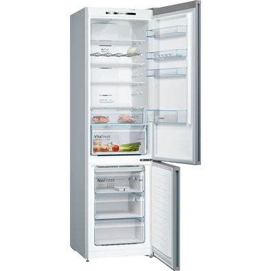 Bosch KGN39VLEB inox alulfagyasztós hűtőszekrény