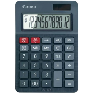 Canon AS-120 II sötétszürke számológép