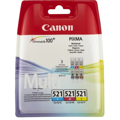 Canon CLI-521CMY multipack tintapatron