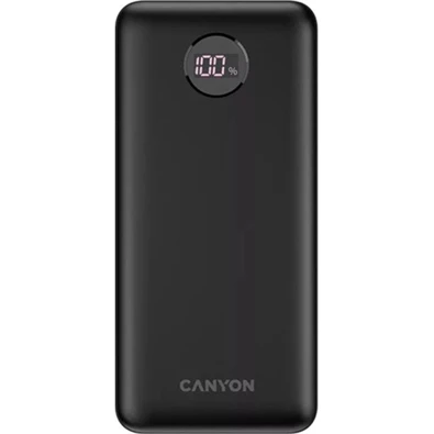 Canyon PB-2002 20000mAh LiPo powerbank fekete