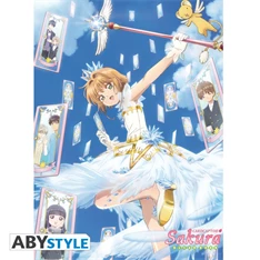 Card Captor Sakura "Sakura & Cards" 52x38 cm poszter