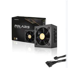 Chieftec Polaris 650W 80+ Gold ventillátorral dobozos tápegység