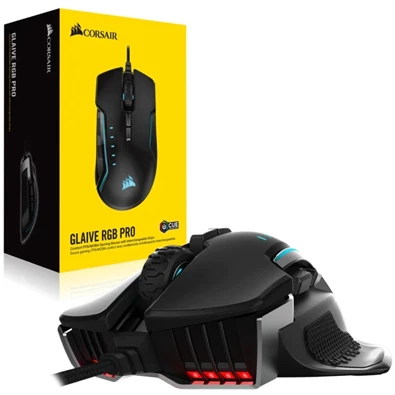 Corsair Glaive PRO RGB Aluminium 18000DPI Gamer egér