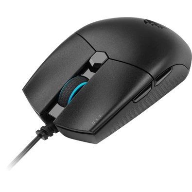 Corsair KATAR PRO RGB Ultra-Light Fekete 12400 DPI Optikai Gamer egér