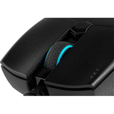 Corsair KATAR PRO RGB Ultra-Light Fekete 12400 DPI Optikai Gamer egér