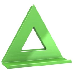 Dahle Mega XL 75x75mm háromszög alakú zöld mágneses tartó