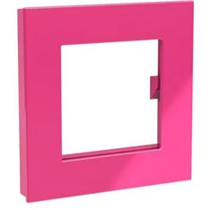 Dahle Mega XL 75x75mm négyzet alakú rózsaszín mágnes fénykép keret