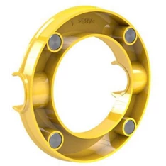 Dahle Mega XL 80mm kör alakú sárga mágneses tartó