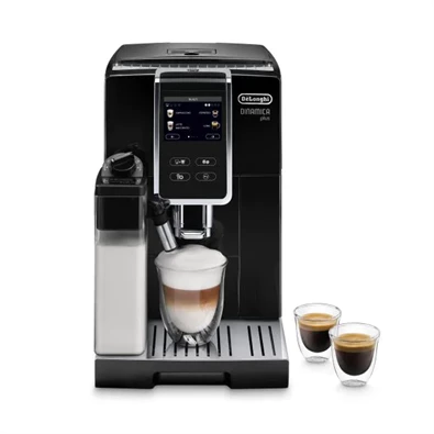 DeLonghi ECAM370.70.B fekete tejhabosítóval automata kávéfőző