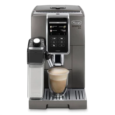 DeLonghi ECAM370.95.T titánium tejhabosítóval automata kávéfőző