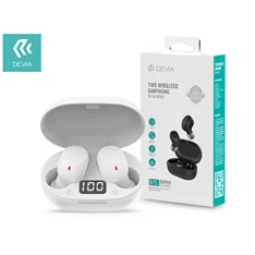 Devia ST351020 Bluetooth v5.0 Joy A6 Series TWS with Charging Case - fekete sztereó headset