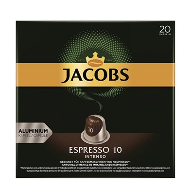 Douwe Egberts Jacobs Espresso Intenso Nespresso kompatibilis 20 db kávékapszula