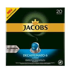 Douwe Egberts Jacobs Lungo 6 Decaffeinato koffeinmentes 20db kávékapszula