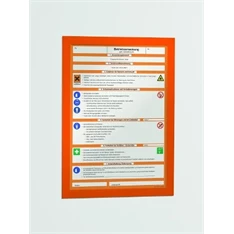Durable Duraframe A4 2db zöld öntapadó információs keret