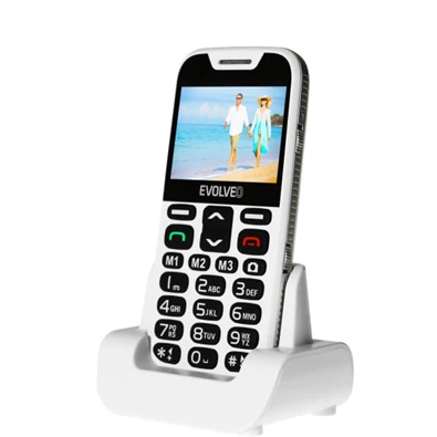 Evolveo Easyphone XD EP-600 2,3" fehér mobiltelefon_