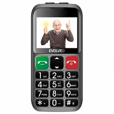 EVOLVEO EasyPhone EP-850-EBS 2,4" ezüst mobiltelefon