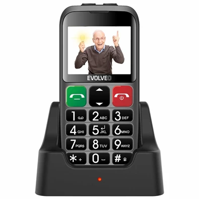 EVOLVEO EasyPhone EP-850-EBS 2,4" ezüst mobiltelefon