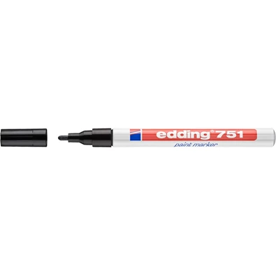 Edding 751 1-2mm fekete lakkmarker