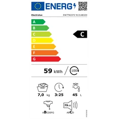 Electrolux EW7TN3372 PerfectCare felültöltős mosógép