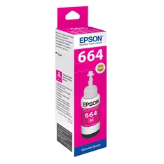 Epson C13T66434A T6643 70ml EcoTank kompatibilis magenta tintapalack