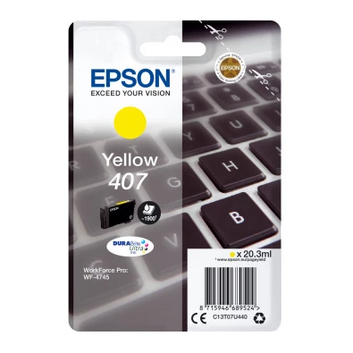 Epson C13T07U440 WF-4745DTWF L sárga tintapatron