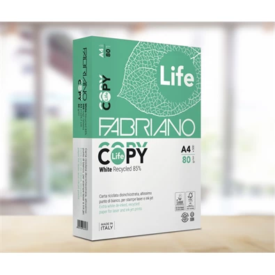 Fabriano Copy Life A4 80g újrahasznosított másolópapír