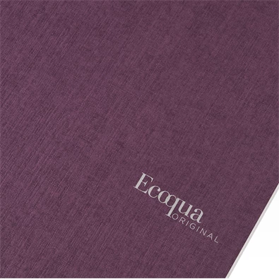 Fabriano Ecoqua A4 70lapos lila kockás spirálfüzet