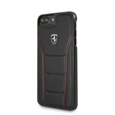 Ferrari Heritage 488 iPhone 8 Plus fekete kemény bőr tok