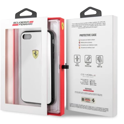 Ferrari iPhone 8 fehér akril hátlap