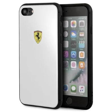 Ferrari iPhone 8 fehér akril hátlap