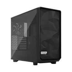 Fractal Design Meshify 2 Lite Fekete világos ablakos (Táp nélküli) E-ATX ház