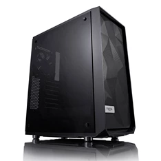 Fractal Design Meshify C Fekete ablakos (Táp nélküli) ATX ház