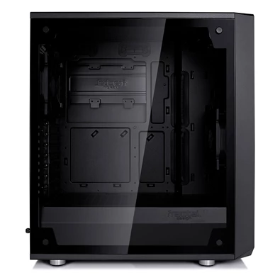 Fractal Design Meshify C Fekete ablakos (Táp nélküli) ATX ház