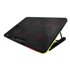 FroggieX FX-PC-P2-R HyperCooling notebook hütőpad telefontartóval