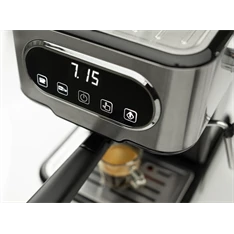 Gorenje ESCM15DBK inox-fekete espresso kávéfőző