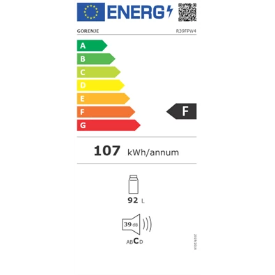 Gorenje R39FPW4 egyajtós hűtőszekrény